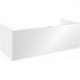 Meuble sous-vasque 1208x440x522mm blanc optique