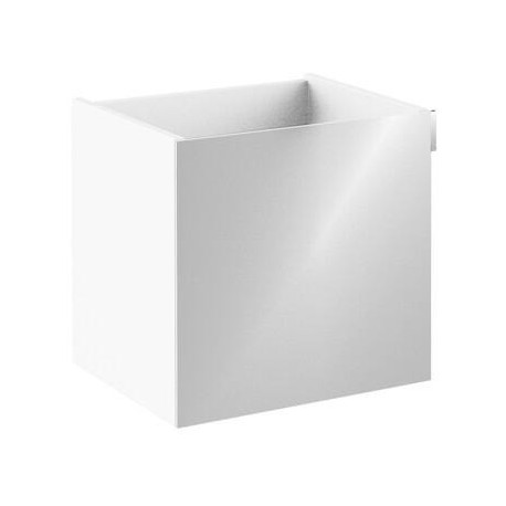 Meuble sous-vasque 396x392x320mm Porte poignée droite blanc optique