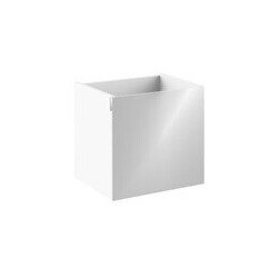 Meuble sous-vasque 396x392x320mm Porte poignée gauche blanc optique
