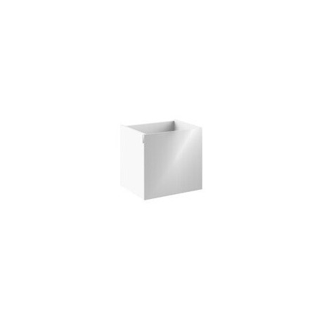 Meuble sous-vasque 396x392x320mm Porte poignée gauche blanc optique