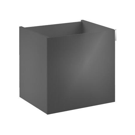 Meuble sous-vasque 396x392x320mm Porte poignée droite noir