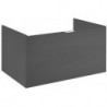 Meuble sous-vasque 808x440x522mm noir