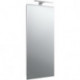Miroir lumineux LED Emco MEE avec interrupteur à capteur 450x900mm