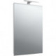 Miroir lumineux LED Emco MEE avec interrupteur à capteur 600x790mm