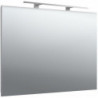 Miroir lumineux LED Emco MEE avec interrupteur à capteur 1200x790mm
