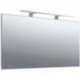 Miroir lumineux LED Emco MEE avec interrupteur à capteur 1200x590mm