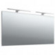 Miroir lumineux LED Emco MEE avec interrupteur à capteur 1300x590mm