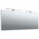 Miroir lumineux LED Emco MEE avec interrupteur à capteur 1600x590mm