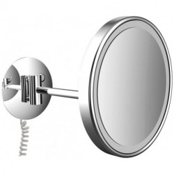 Miroir LED 1-bras. 3-fois rond. D: 200 mm.