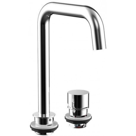 mitigeur lavabo 2 trous Emco pour lavabo 600mm chromé