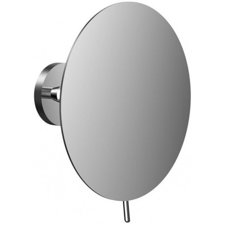 Miroir mural PURE rond. 1-bras. 3-fois chromé