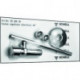 SCHELL Set robinet d'équerre COMFORT, KIWA