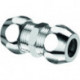 Double raccord droit 3/8Zx3/8Zx10mm