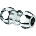 Double raccord droit 3/8Zx3/8Zx10mm