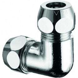 SCHELL Double raccord d'équerre