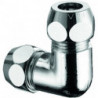 SCHELL Double raccord d'équerre