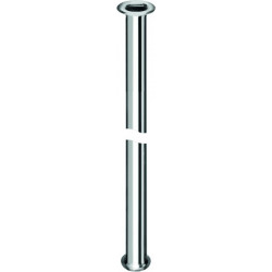 Tube cuivre avec collet Ø 14 mm et Ø 18 mm - 300mm