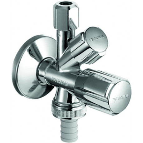 Robinet équerre combiné COMFORT, avec (RV) 3/8p