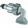 SCHELL Adaptateur de rincage QUICK technique d'emboîtement