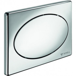 Plaque de commande WC pour modules de montage, start-stop blanc SCHELL