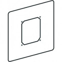 Plaque adaptatrice universelle en acier inoxydable SCHELL