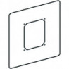 Plaque adaptatrice universelle en acier inoxydable SCHELL