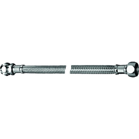 Tuyau flexible FLEX clean-fix 3/8" x 10 mm Écrou à collier 3/8", chrome 300 mm, en vrac SCHELL