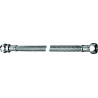 Tuyau flexible FLEX clean-fix 3/8" x 10 mm Écrou à collier 3/8", chrome 300 mm, en vrac SCHELL