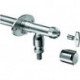 Robinet mural extérieure POLAR II antigel, raccord complet sans aérateur de tuyau, chrome mat SCHELL
