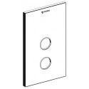 SCHELL Plaque finition LINUS D-SC-T inox