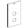 SCHELL Plaque finition LINUS D-SC-T inox