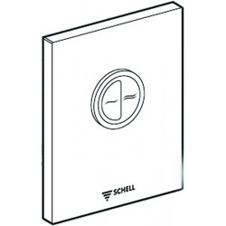 SCHELL Plaque de commande WC EDITION ECO