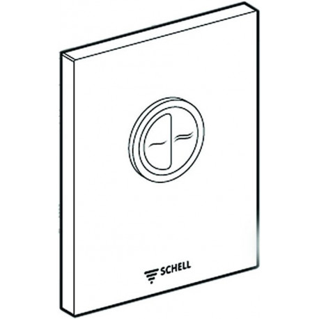SCHELL Plaque de commande WC EDITION ECO