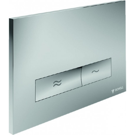 SCHELL Plaque de commande WC MONTUS KONKAV