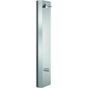 Colonne de douche LINUS Inox DP-C-T eau mitigée, thermostatique, SWS inox brossé SCHELL