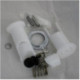 Kit de fixation pour barre en V neutre KLUDI