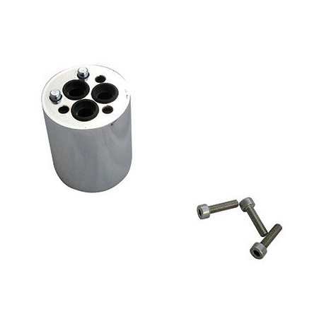 Adaptateur de cartouche chromé KLUDI