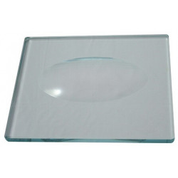 Kludi porte-savon en verre f 55985 verre vert