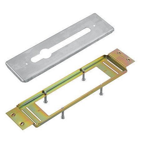 Plaque de montage 456x150 3 trou s