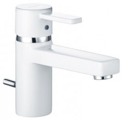 mitigeur de lavabo chromée/blanc
