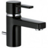 mitigeur de lavabo chromée/noir