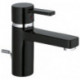 mitigeur de lavabo XL chromée/noir