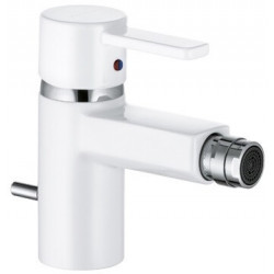mitigeur bidet chromée/blanc