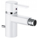mitigeur bidet chromée/blanc