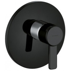 Mitigeur de douche à encastrer ZENTA set d'installation à encastrer chrome / noir KLUDI