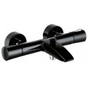 mitigeur thermostatique bain-douche chromée/noir