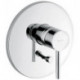 Mitigeur bain-douche à encastrer BOZZ garniture à encastrer chrome KLUDI