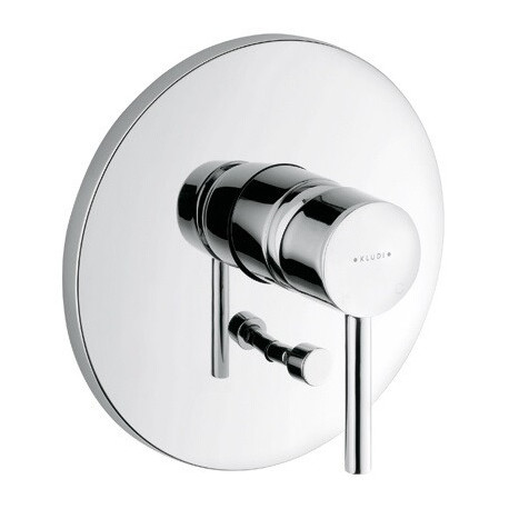 Mitigeur bain-douche à encastrer BOZZ garniture à encastrer chrome KLUDI