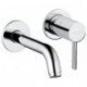 Bozz mitigeur de lavabo 2 trou s chromée 180 mm