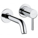 Bozz mitigeur de lavabo 2 trou s chromée 180 mm